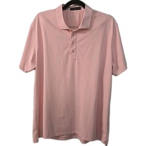 G/FORE Light Pink Polo Shirt